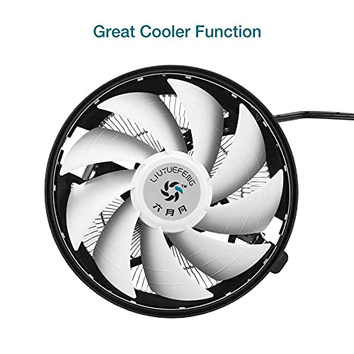 Connectors 3 Pin 120mm Computer Case Fan Silent 120mm Fan CPU LED Air Cooling Cooler RGB Quiet PC Cooler Fan Case Fans 12V DC for AMD Intel - (CN, Cable Length: 0.2m, Color: 01)