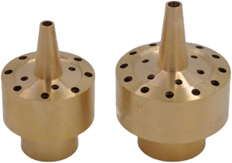 1/2" 3/4" 1" 1.5" 2" Full Brass Style Fountain Nozzles Fountain Heads for Garden Pool Pond Fountain Equipments (2)