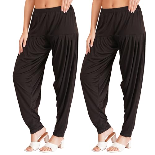 Image of Buy That Trendz Viscose Womens Dhoti Salwar Harem Patiala Bottoms Pants