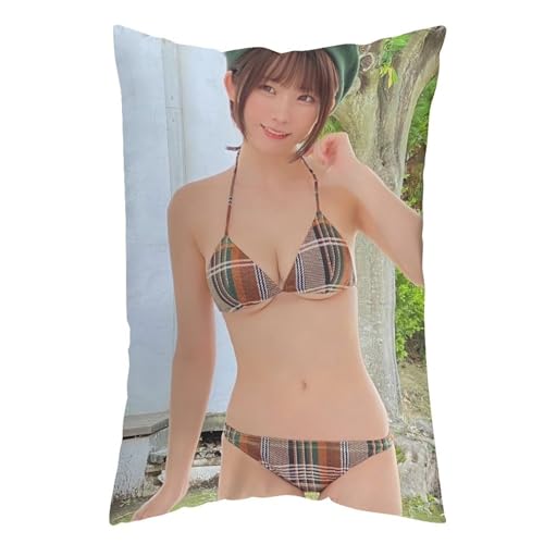 Enako えなこ 14抱き枕 ロング枕 枕カバー 軽量で肌触りが良い 安眠 等身大抱き枕 柔らかく生地 横寝用抱き枕 向き寝 ふわふわ 寝返りサポート