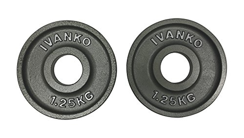 IVANKO OM-1.25KG Machined Olympic Plate