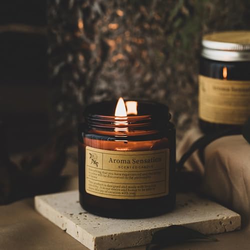 Aaicandle CANDLE Scented Candles For Home | White Tea Orchid Scented Candle, Birthday Gifts For Women - 3.5Oz Jar Candle thumb #6