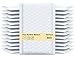 iMBAPrice - 50 (#000) 4" x 8" PURE WHITE POLY BUBBLE MAILERS PADDED SHIPPING ENVELOPES 4 x 8 - Total 50 Envelopes