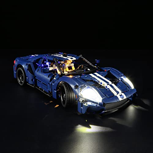 Image of BRIKSMAX Led Lighting Kit for LEGO-42154 2022 Ford GT - Compatible with Lego Technic Building Blocks Model- Not Include Lego Set