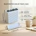 4 Pen Cooler Travel Case Compatible with Zepbound with Mounjaro Injection Pen - Compact Refrigerator Organizer, Durable PETG-GF Protective Holder，Travel and Everyday use