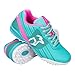 Kookaburra Zapatillas de Hockey de neón Unisex para jóvenes, Color Menta y Rosa, Niñas, Zapatos de Hockey, Rosa Menta, 2 (Reino Unido)
