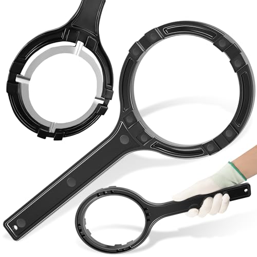 Image of Fuel Pump Retainer Lock Ring Tool HD-48646 Fit for Harley Touring Electra Glide, Street Glide, Road Glide, Tri Glide FLHT FLHX FLTR 2008 -Up, Non-Sparking ABS Plastic Wrench