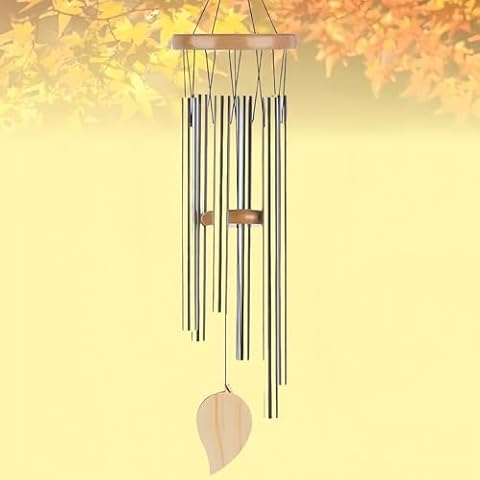Gerhannery Elegant Metal Wind Chimes for Gardens Cover