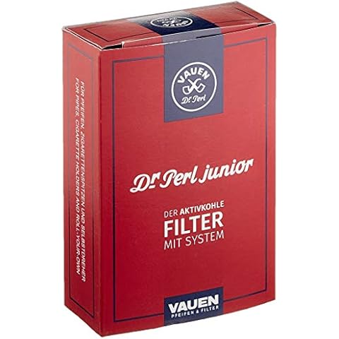 Vauen Charcoal Pipe Filters 100 x 9mm Cover