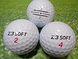 ゴルフ ボール ロスト ボール ABランク Z3 SOFT ホワイト 6球 セット【中古】