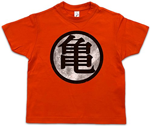 Urban Backwoods Orange Master Goku Vintage Niños Chicos Kids T-Shirt Naranja Talla 2 Años