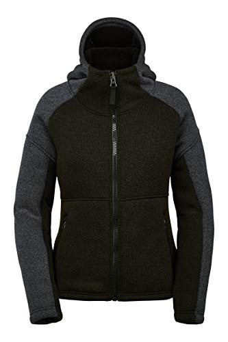 Spyder Active Sports Womens Alps Full Zip, Black, Large