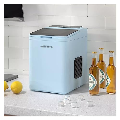 Ice Maker Machine, Electric Ice Maker, Compact Countertop Design, 9 Cubes in Under 7 Minutes, Quiet Operation, for Kitchen/Office/RV/Bar,Freestanding/Countertop Ice Machine