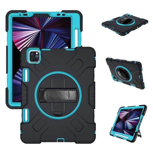 Coque iPad Pro 11 Pouces 2022/2021/2020 Antichoc Mint avec Support Rotatif 360