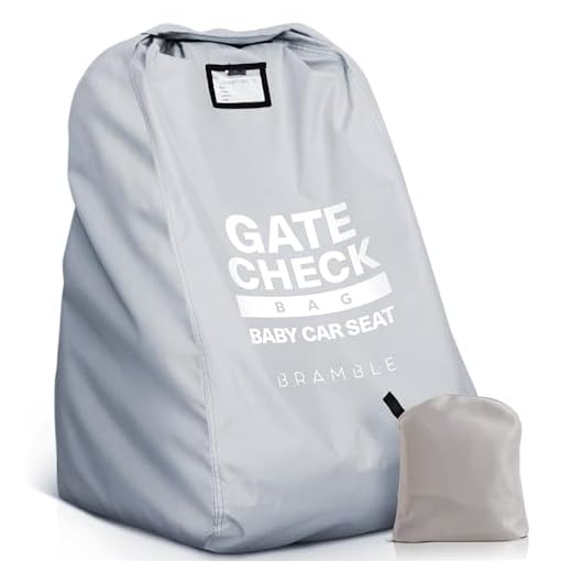 Kindersitz Reisetasche, Autokindersitz Transporttasche - Wasserdicht, Strapazierfähiges Nylon, 100% Schutz - Flugzeug Gate Check in - Einfacher Transport & zu identifizieren am Flughafen Gepäckband