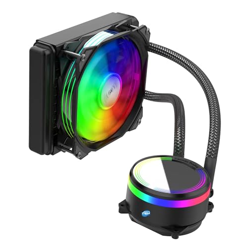 Dissipateur CPU M120-B RGB pour un PC de bureau silencieux et lumineux au quotidien