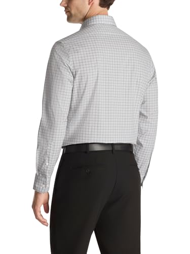 Calvin Klein Men's Dress Shirt Non Iron Stretch Slim Fit Check2