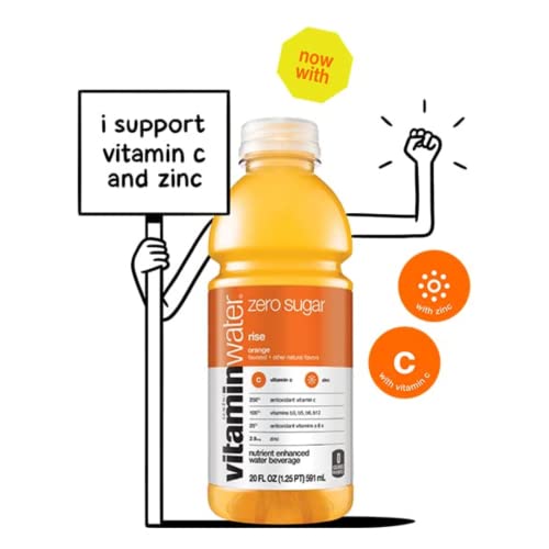 New! Vitamin Water Zero Sugar All Flavor Variety Pack - Electrolyte Enhanced Bottled Water Zero Sugar, Zero Calories - 20 Fl Oz (Pack Of 8) #TOP3