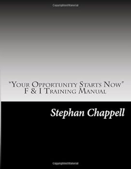 Paperback "Your Opportunity Starts Now": F & I Training Manual Book