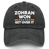 Zohran Mamdani for NYC Mayor Hat for Women Fashion Washed Distressed