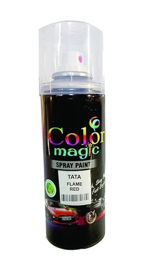 COLORMAGIC TATA CAR FLAME RED SPRAY PAINT APPLICABLE FOR TIAGO,NEXON