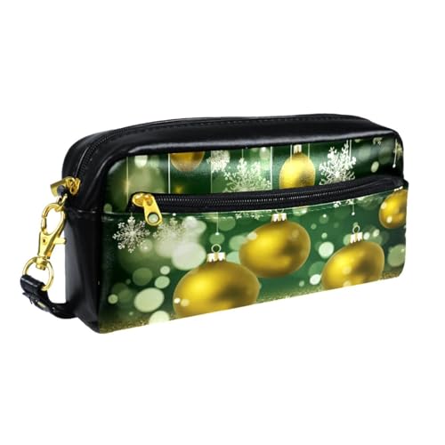 Astuccio estetico Sacchetto di matita Cartolina Buon Natale Scatola di giallo