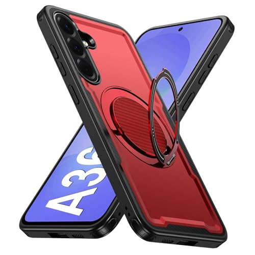 Coque Samsung A36 évite les chutes avec son anneau antichoc MagSafe