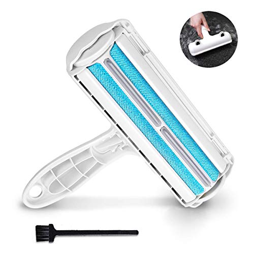 Kindax Brosse pour enlever les poils de chiens et chats Lavable Réutilisable