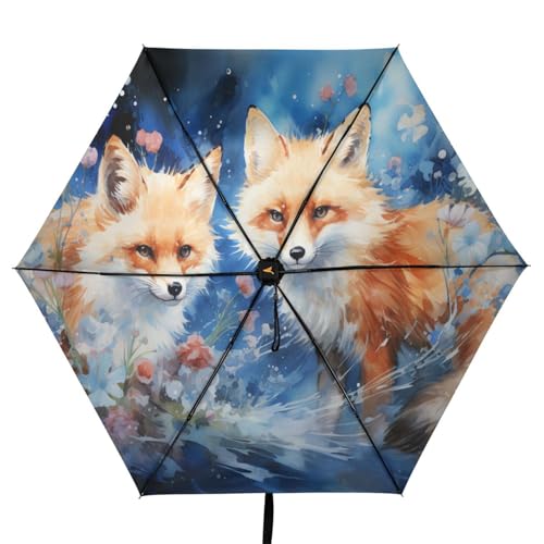 Parapluie de voyage compact pour les sorties scolaires et balades des enfants