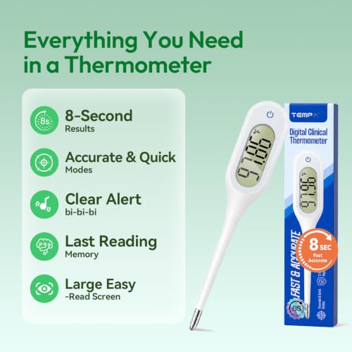 8 Seconds Basal Thermometer for Adult and Kids Accurate and Safe - image 5