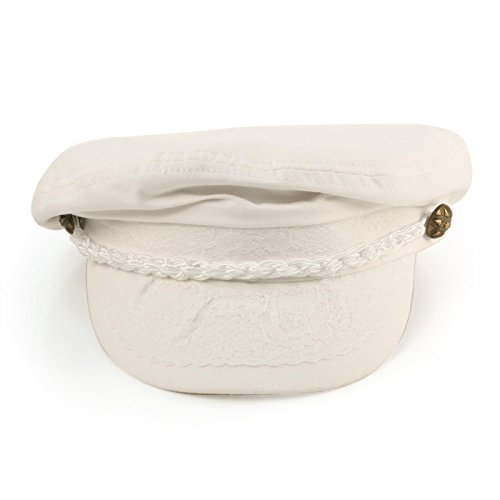 Image of SK Hat shop Men's Summer Cotton Greek Fisherman Sailor Fiddler Driver Hat Flat Cap
