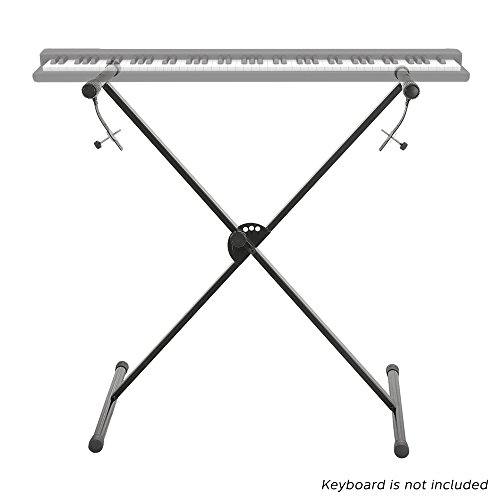 Partysaving Pro Series One-Tier Portable Single-X Keyboard Stand With Locking Straps, Apl1157 #TOP5
