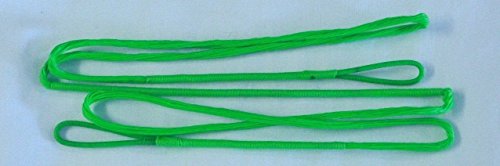 60X Custom Strings Flo Green 16 Strand Dacron B50 Longbow Bowstrings Bow (Multiple Sizes) (62 INCH)