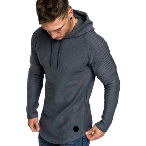 Spring Hoodies Men Hoody Male Long Sleeve Solid Color Hooded Sweatshirt Men's Hoodies Clothing2