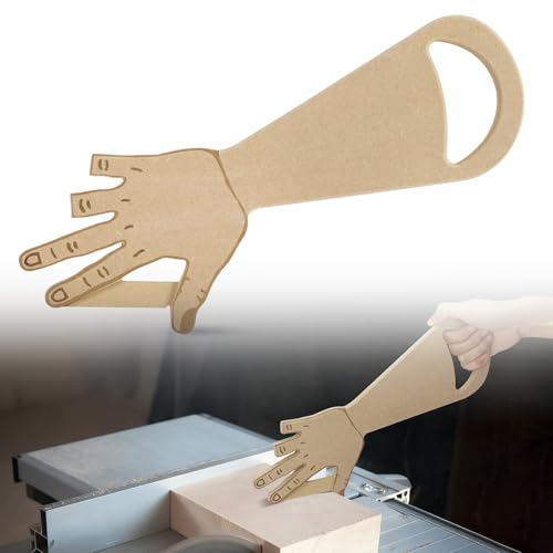 Table Saw Push Stick Hand Shape