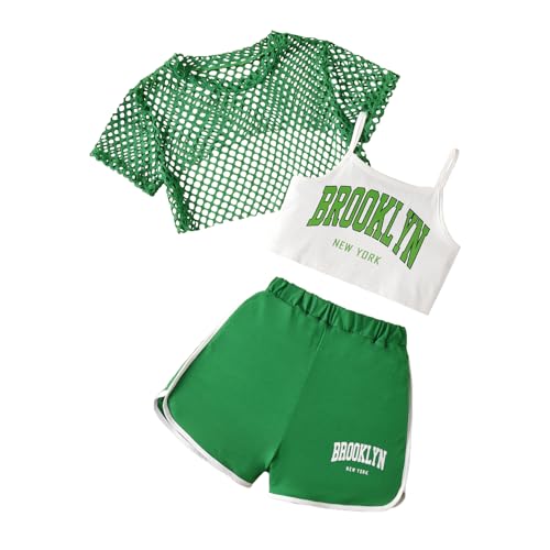 Image of Girls Cute Summer Outfits Set Clothes Size 5-14t Outfit 2 Piece Are Materials That Are Soft And Durable