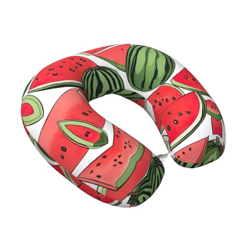 Almohada de espuma viscoelástica para cuello viajero miniatura 2