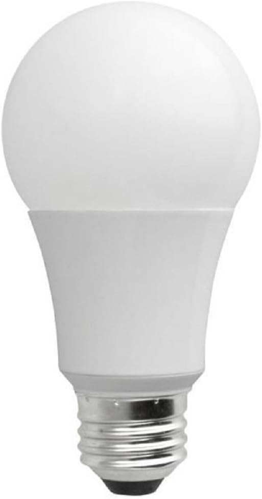 TCP L9A19D2550K - LED - A19-9 Watt - 60W Incandescent Equal 875 Lumens - 5000 Kelvin Stark White - Omni-Directional