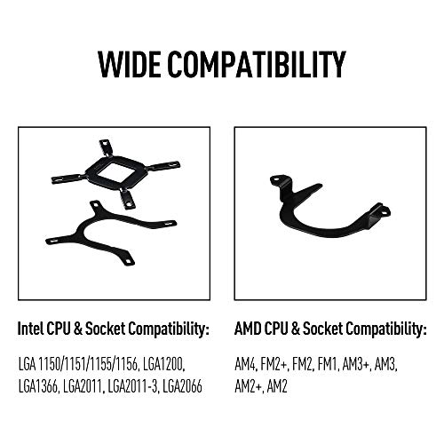 MSI MAG CoreLiquid 240R CPU-koeler met 240 mm ARGB koeler, 2 PWM-ventilatoren, 120 mm Intel/AMD-compatibel, tot 70.000… - Image 7