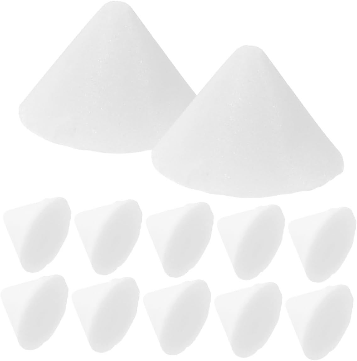 Tofficu 100Pcs Kiln Stilts Refractory Support Nails for Pottery Durable Ceramic Nail Tools for High Temperature Firing for Various Ceramic Works and Craft Projects