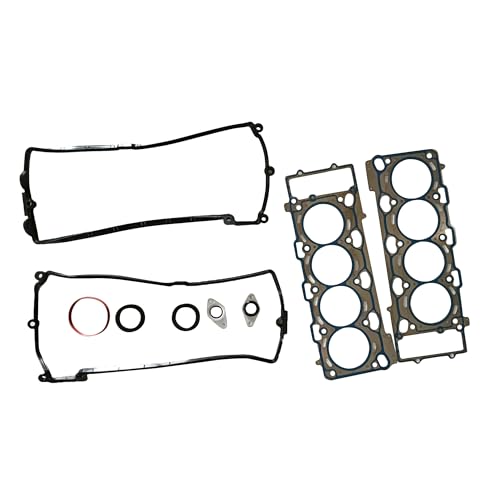 Image of PartsFlow Engine Head Gasket Set Fits 02-10 BMW 545i 645Ci 745i 745Li X5 E53 E63 4.4L V8