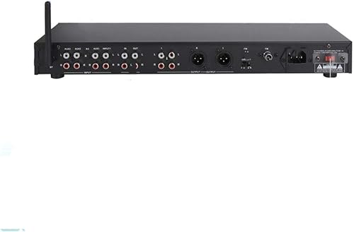 Miniatura 4 de Pyle Preamplificador de estudio de montaje en bastidor - Sistema receptor de audio con pantalla LCD digital Bluetooth modo de grabación de radio FM,