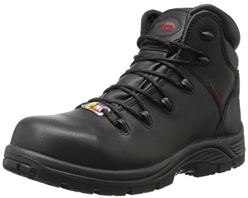 FSI FOOTWEAR SPECIALTIES INTERNATIONAL Men's Framer 6" Composite Toe Puncture Resistant Waterproof Work Boot Industrial & Construction Shoe, Black, 7.5 Wide