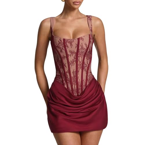 Robe de soirée chic satinée dos nu pour soirée de gala