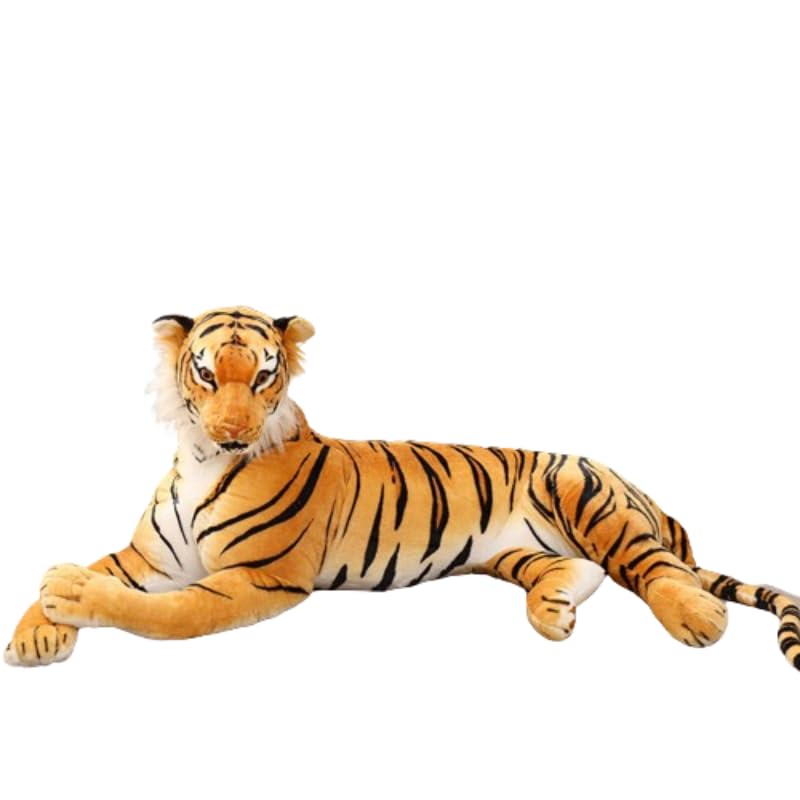 DHXSTSM Large Stuffed Tiger Plush Toy- Giant Tiger Stuffed Animal -Big Plush Toy (40 Inches,Excluding Tail)
