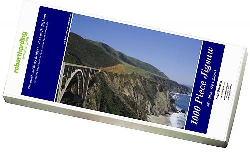 robertharding 1000 Piece Puzzle of The coast and Bixby Bridge on the Pacific Highway (1210884)