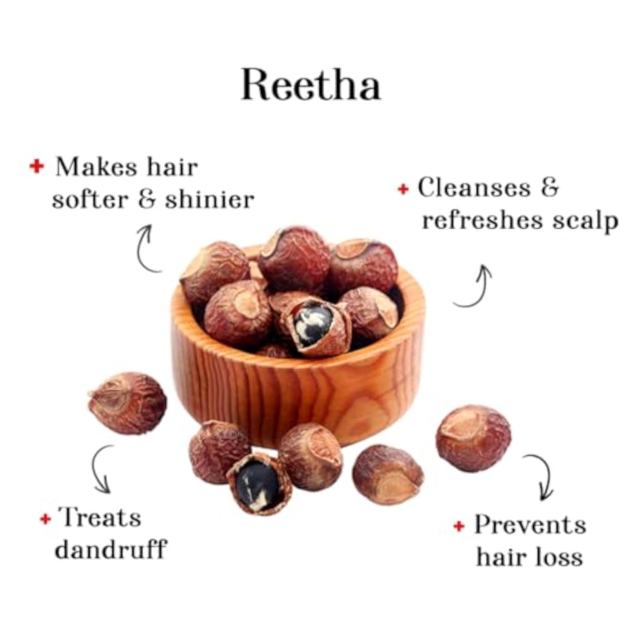 Reetha Powder 200g, Natural Hair Cleanser