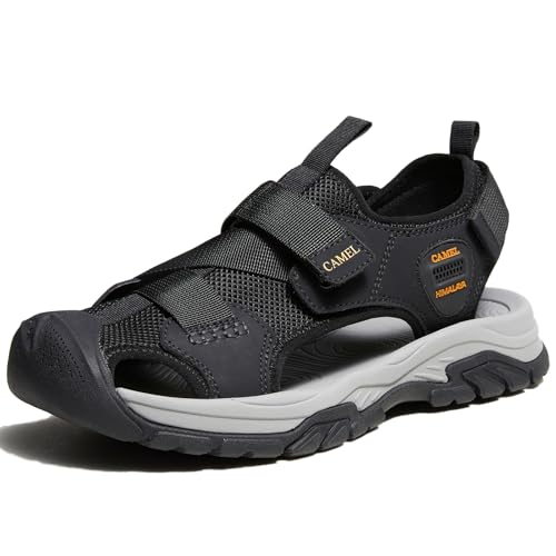CAMEL CROWN Men's Hiking Sandals Closed Toe