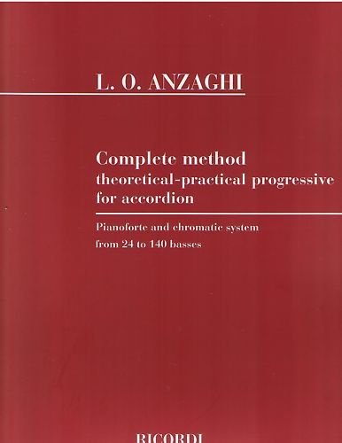 Anzaghi: Metodo Complete for Accordion English Text