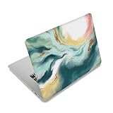 15.6' Laptop Decal Skin Vinyl Sticker Cover Compatible with HP Pavilion 15.6/Acer Aspire 5 a515/ASUS VivoBook 15/Dell Inspiron 3583/Acer Nitro 5 Gaming Laptop 15.6 Skin Stickers (Green Marble)